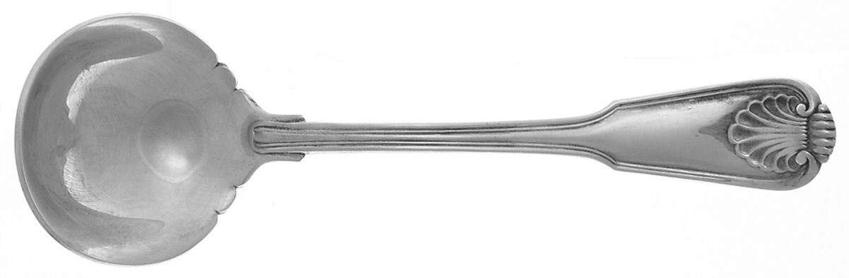 London Shell (Silverplate) Solid Gravy Ladle by Towle Silver-1