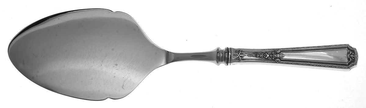 Louis XIV (Sterling, 1924, No Monograms) Server-Pastry/Stainless Blade by Towle Silver-1