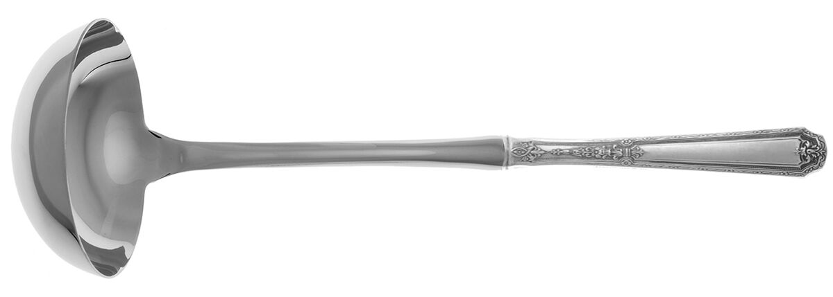 Louis XIV (Sterling, 1924, No Monograms) Soup Ladle with Stainless Bowl HC by Towle Silver-1