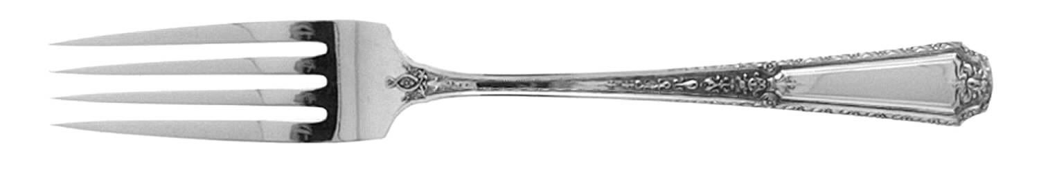 Louis XIV (Sterling, 1924, No Monograms) Fork by Towle Silver-1