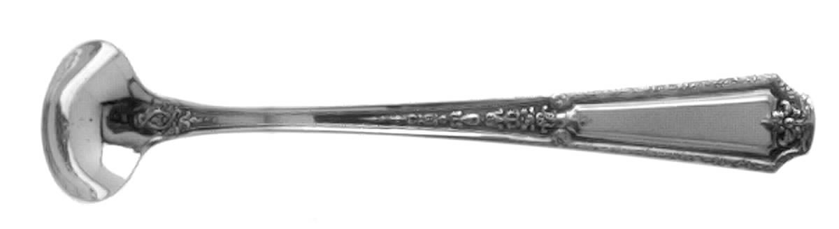 Louis XIV (Sterling, 1924, No Monograms) Mustard Spoon Solid HC by Towle Silver-1