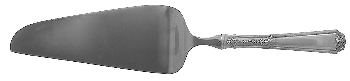 Louis XIV (Sterling, 1924, No Monograms) Pie & Cake Server with Stainless Blade by Towle Silver-1