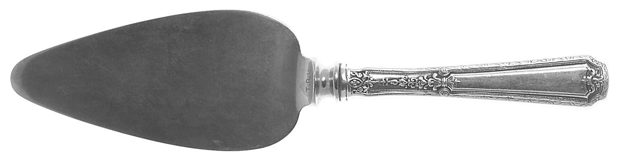 Louis XIV (Sterling, 1924, No Monograms) Cheese Server with Silverplate Blade by Towle Silver-1