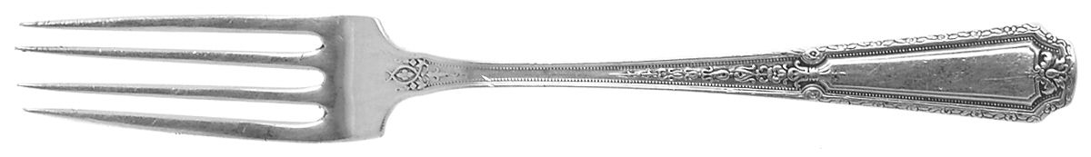 Louis XIV (Sterling, 1924, No Monograms) Solid Youth Tea Fork by Towle Silver-1