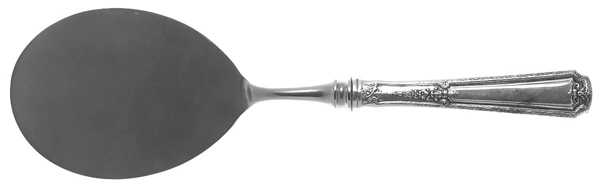 Louis XIV (Sterling, 1924, No Monograms) Pastry Server with Stainless Blade by Towle Silver-1