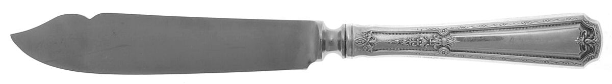 Louis XIV (Sterling, 1924, No Monograms) Individual Fish Knife with Stainless Blade by Towle Silver-1