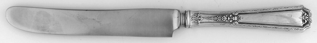 Louis XIV (Sterling, 1924, No Monograms) New French Hollow Knife with Bolster by Towle Silver-1