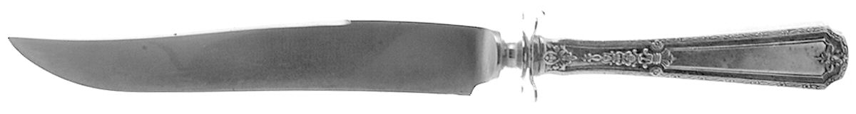 Louis XIV (Sterling, 1924, No Monograms) Small Steak Carving Knife with Stainless Blade by Towle Silver-1