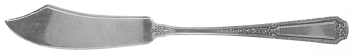 Louis XIV (Sterling, 1924, No Monograms) Flat Handle Master Butter Knife by Towle Silver-1