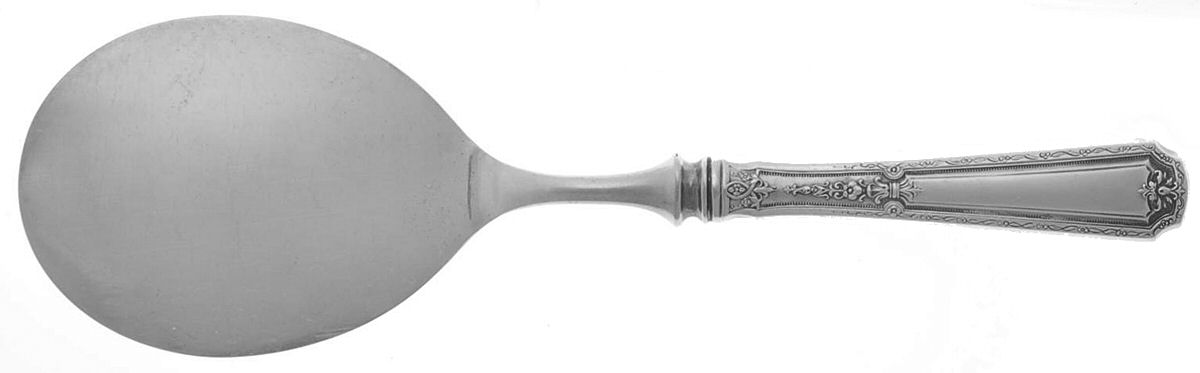 Louis XIV (Sterling, 1924, No Monograms) Pastry Server with Silverplate Blade by Towle Silver-1