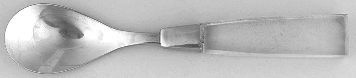 Lucite (Stainless, Clearplastichdl) Teaspoon by Towle Silver-1