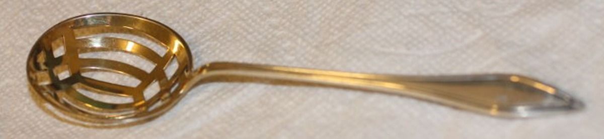 Mary Chilton (Sterling, 1912, No Monos) French Dressing Mixing Spoon by Towle Silver-1