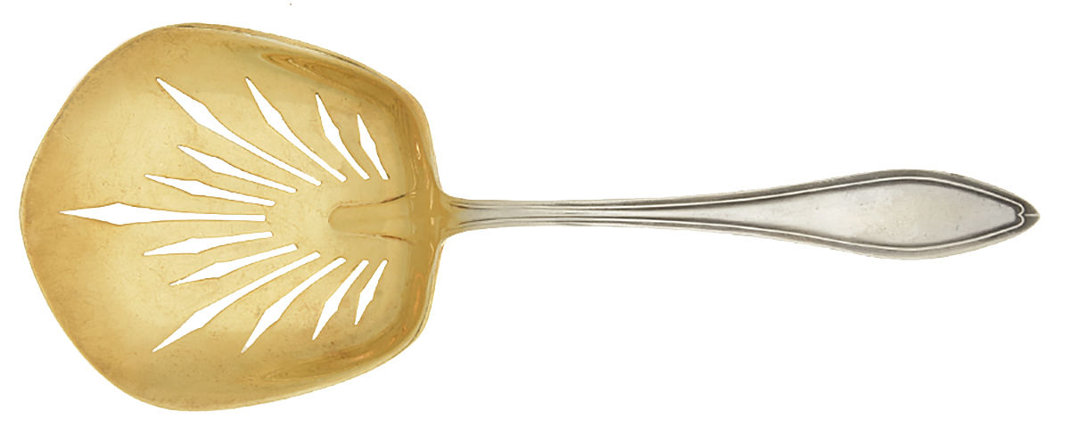Mary Chilton (Sterling, 1912, No Monos) Large Cucumber Server by Towle Silver-1