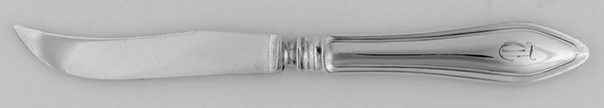 Mary Chilton (Sterling, 1912, No Monos) Individual Fruit Knife with Silverplate Blade by Towle Silver-1