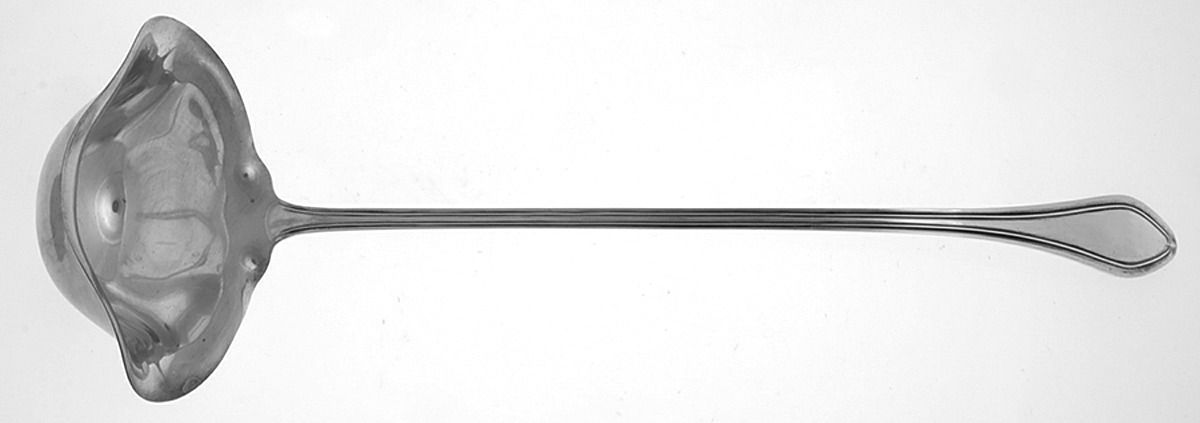 Mary Chilton (Sterling, 1912, No Monos) Punch Ladle Solid Piece by Towle Silver-1