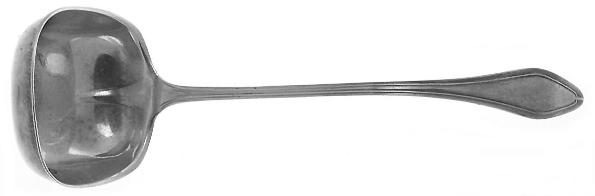 Mary Chilton (Sterling, 1912, No Monos) Ladle-Cream/Solid Piece-Small by Towle Silver-1