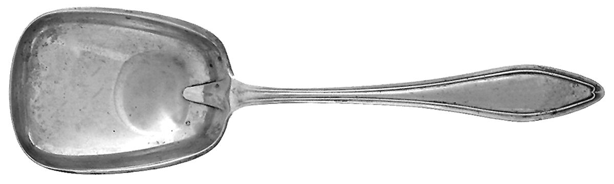 Mary Chilton (Sterling, 1912, No Monos) Large Jelly Spoon by Towle Silver-1