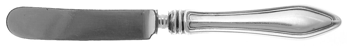 Mary Chilton (Sterling, 1912, No Monos) Baby Knife with Silverplate Blade by Towle Silver-1