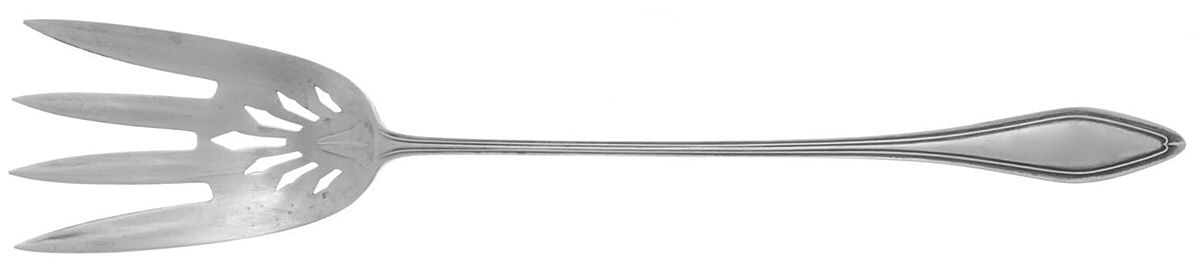 Mary Chilton (Sterling, 1912, No Monos) Large Lettuce Serving Fork by Towle Silver-1