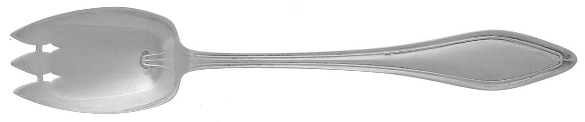 Mary Chilton (Sterling, 1912, No Monos) Ice Cream Fork by Towle Silver-1