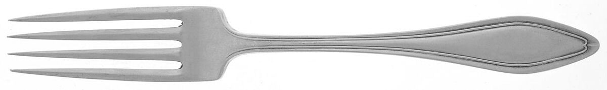 Mary Chilton (Sterling, 1912, No Monos) Fork by Towle Silver-1