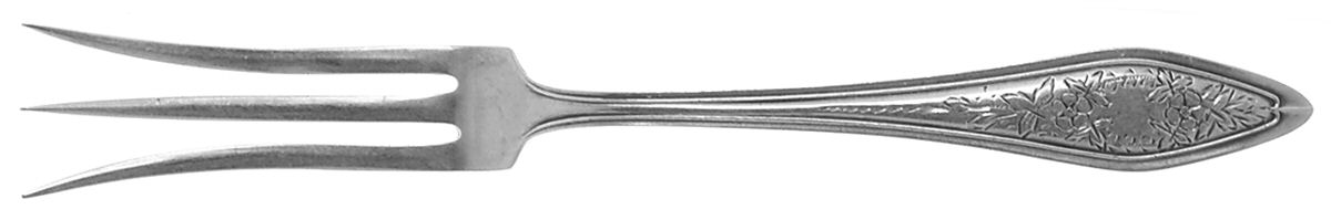 Mary Chilton-Eng No.1 (Sterling, 1912, No Monograms) Lemon Fork by Towle Silver-1