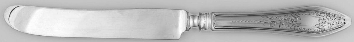 Mary Chilton-Eng No.1 (Sterling, 1912, No Monograms) Old French Hollow Knife with Bolster by Towle Silver-1