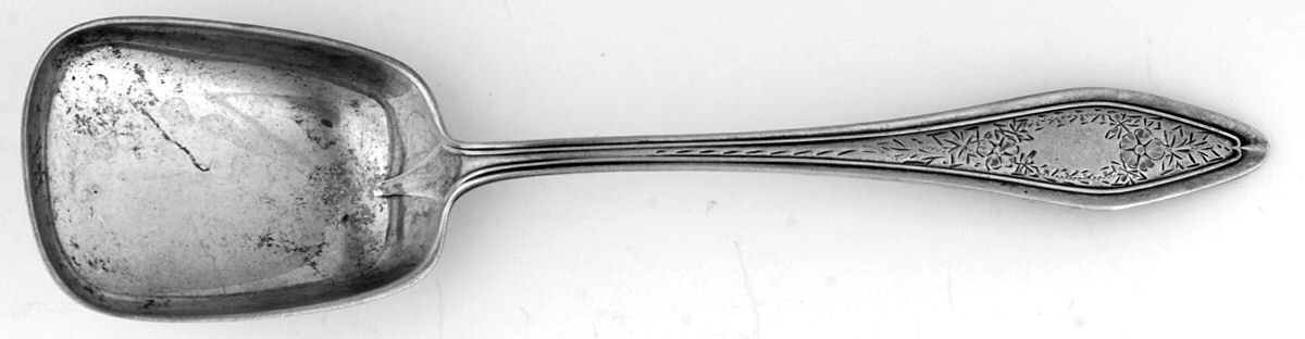 Mary Chilton-Eng No.1 (Sterling, 1912, No Monograms) Large Solid Jelly Server by Towle Silver-1