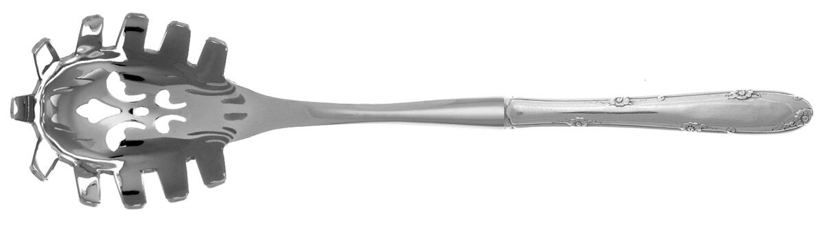 Madeira (Sterling, 1948, No Monograms) Pasta Server with Stainless Bowl HC by Towle Silver-1