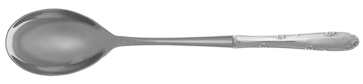 Madeira (Sterling, 1948, No Monograms) Dressing Spoon with Stainless Bowl HC by Towle Silver-1
