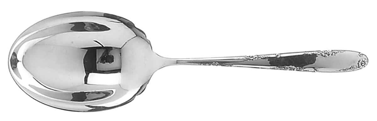 Madeira (Sterling, 1948, No Monograms) Solid Smooth Casserole Spoon by Towle Silver-1