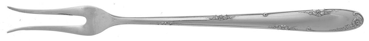 Madeira (Sterling, 1948, No Monograms) Short Handle Pickle/Olive Fork by Towle Silver-1