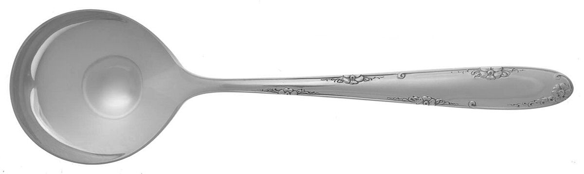 Madeira (Sterling, 1948, No Monograms) Round Bowl Soup Spoon (Cream Soup) by Towle Silver-1