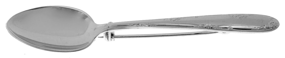 Madeira (Sterling, 1948, No Monograms) Lapel Pin by Towle Silver-1