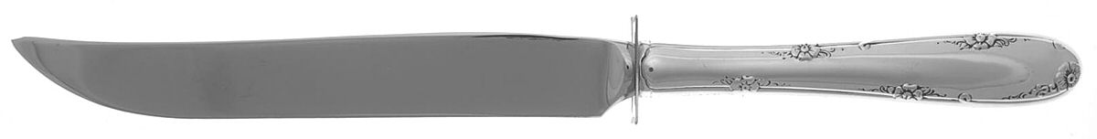 Madeira (Sterling, 1948, No Monograms) Small Steak Carving Knife with Stainless Blade by Towle Silver-1
