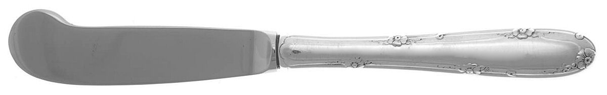 Madeira (Sterling, 1948, No Monograms) Butter Spreader Hollow Hdl-Paddle/Stainless Blade by Towle Silver-1
