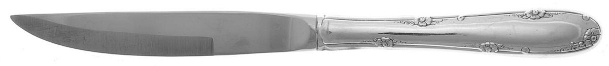 Madeira (Sterling, 1948, No Monograms) Individual Steak Knife w/Bevel Blade by Towle Silver-1