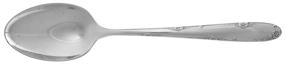 Madeira (Sterling, 1948, No Monograms) Dessert/Oval Soup Spoon by Towle Silver-1
