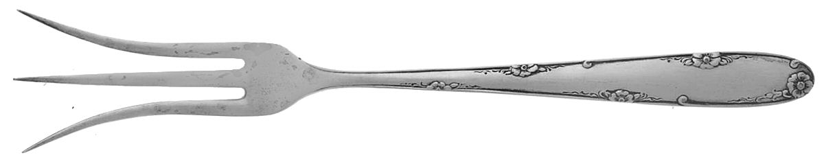 Madeira (Sterling, 1948, No Monograms) Lemon Fork by Towle Silver-1
