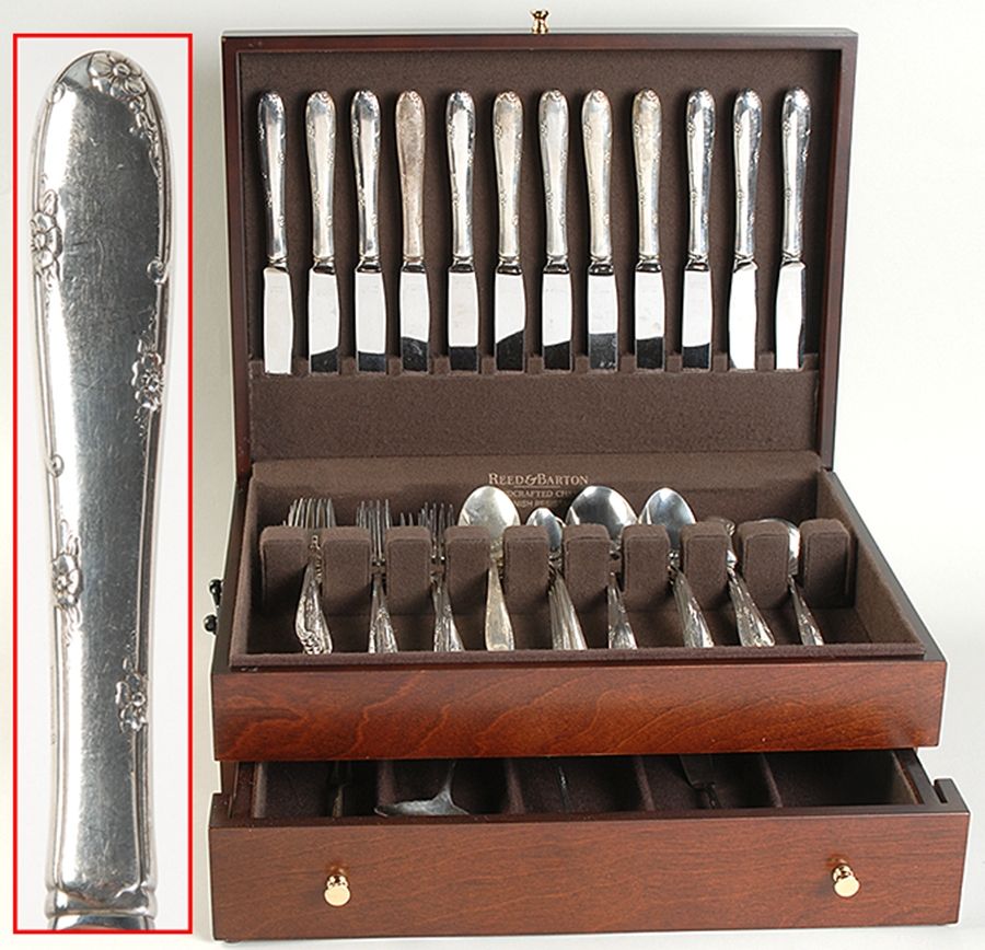 Madeira (Sterling, 1948, No Monograms) 97 Piece Set by Towle Silver-1