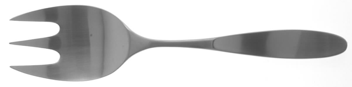 Magnum (Stainless, Japan-Korea-Vietnam) Medium Solid Cold Meat Serving Fork by Towle Silver-1