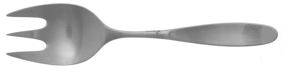 Magnum (Stainless, Japan-Korea-Vietnam) Medium Solid Cold Meat Serving Fork by Towle Silver-1