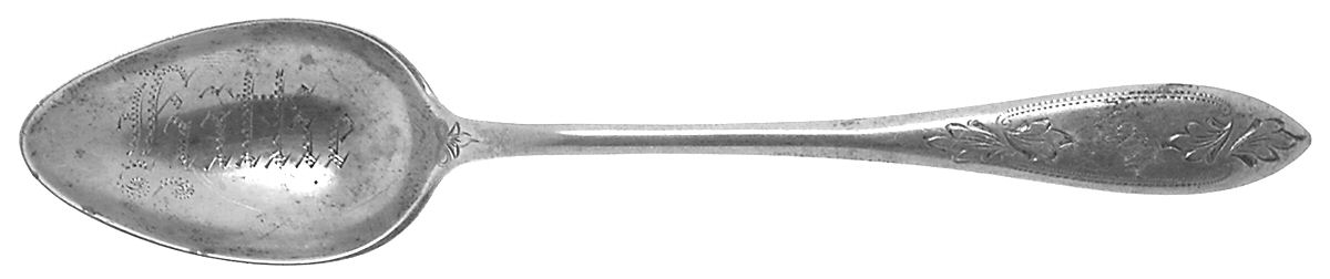 Madame Lafayette (Sterling, 1905) Monogram Five O'Clock Teaspoon by Towle Silver-1