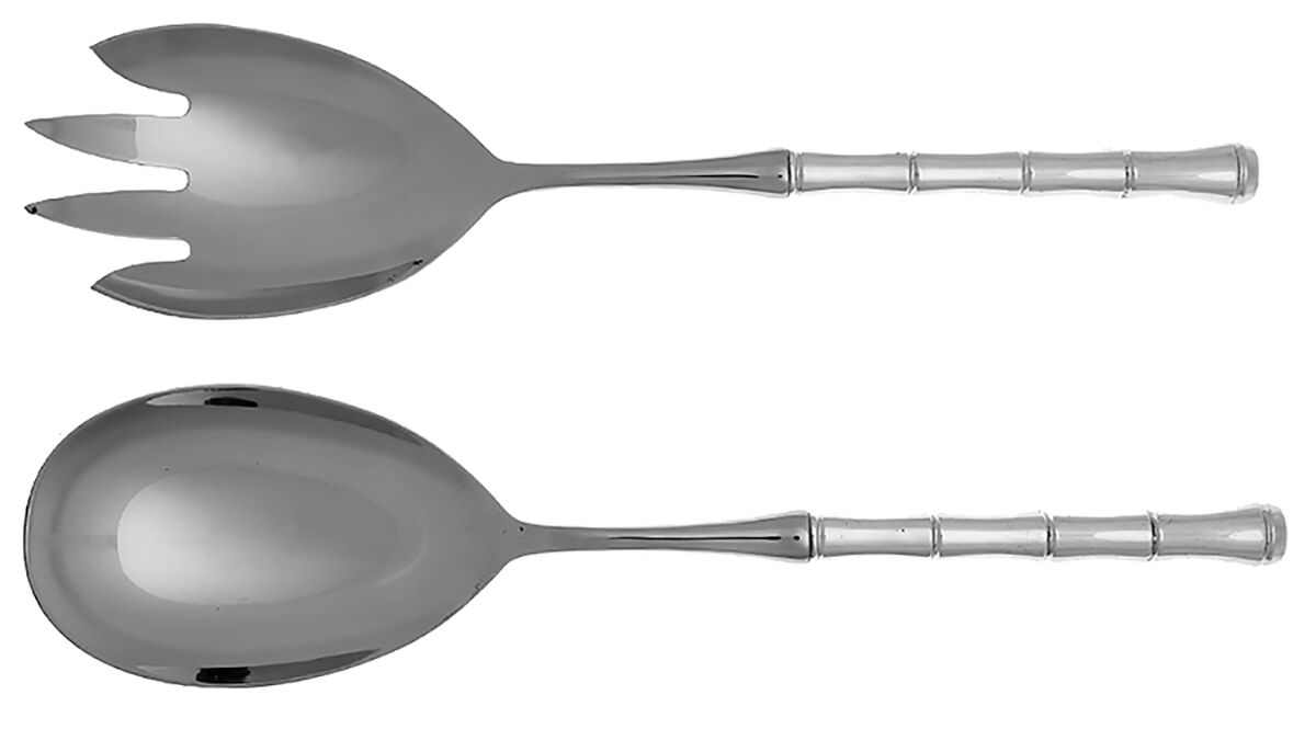 Mandarin (Sterling, 1972) 2 Pc Salad Set with Stainless Bowl by Towle Silver-1