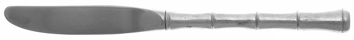 Mandarin (Sterling, 1972) Modern Hollow Butter Spreader (Stainless) by Towle Silver-1