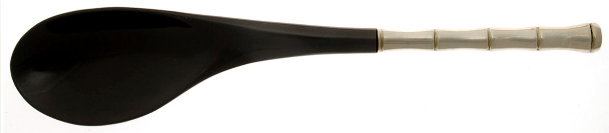 Mandarin (Sterling, 1972) Salad Serving Spoon with Plastic Bowl by Towle Silver-1