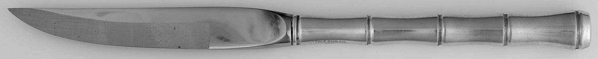 Mandarin (Sterling, 1972) Individual Steak Knife w/Bevel Blade by Towle Silver-1