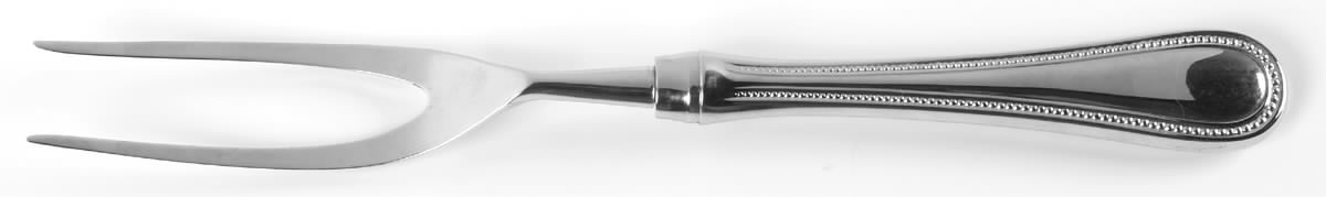 Manchester (Stainless) Large Stainless-Prong Roast Carving Fork by Towle Silver-1