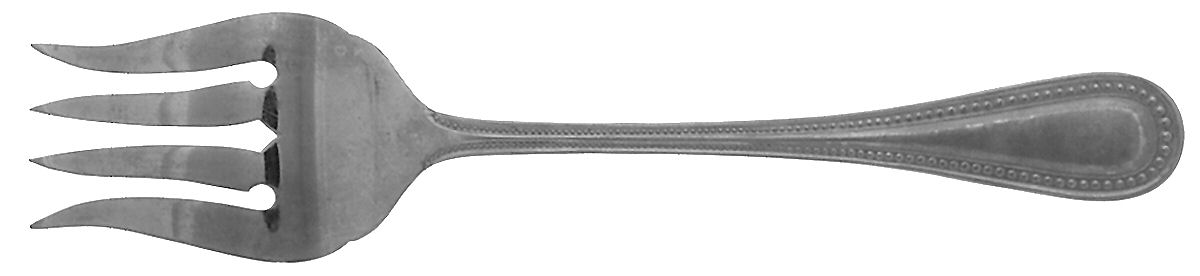 Manchester (Stainless) Medium Solid Cold Meat Serving Fork by Towle Silver-1