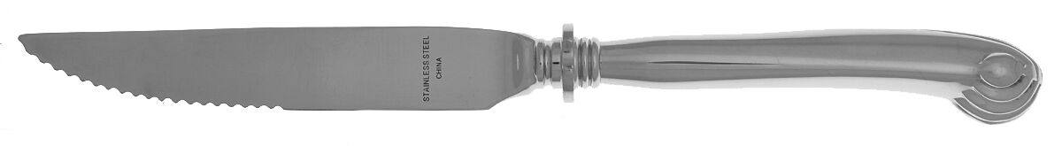 Marchesa (Stainless) Steak Knife Individual Hollow, Serrate HC by Towle Silver-1